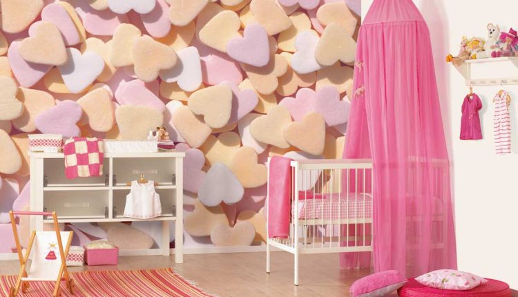 ديكورات ورق حائط لغرفة نوم أطفال