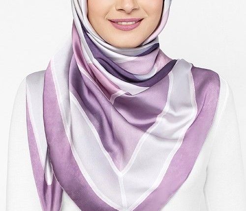 نموذج اخر لطرقة لف الحجاب التركي