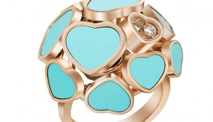 chopard happy hearts turquoise