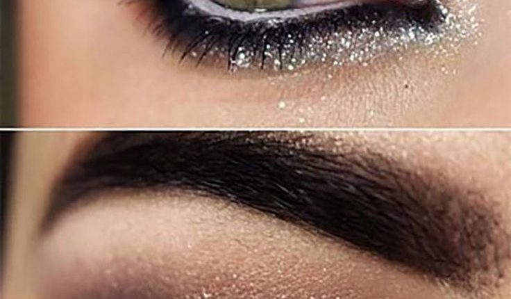 glitter eye makeup