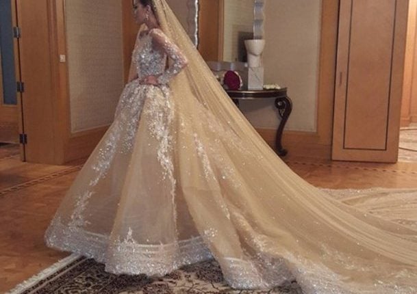 فستان زفاف لابورجوازي