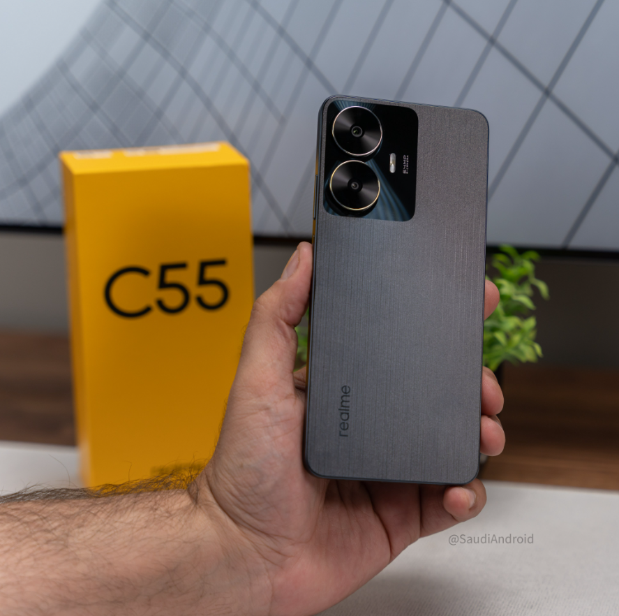 ريلمي تكشف عن C55 realme بسعة تخزين كبيرة