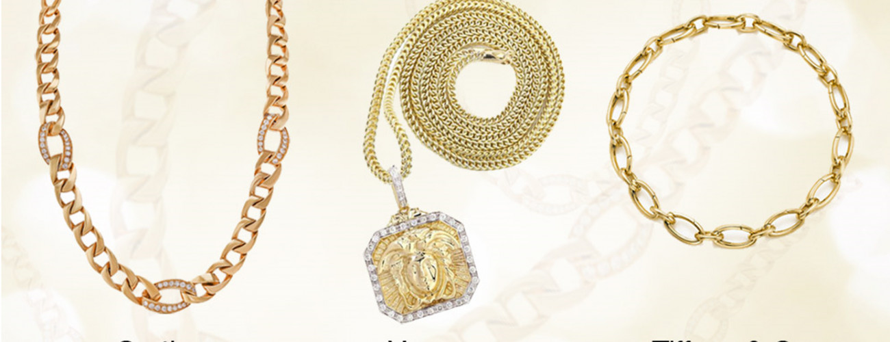 قطع مجوهرات ذهبية متنوعة الأشكال لتناسب ذوق كل امرأة عصرية