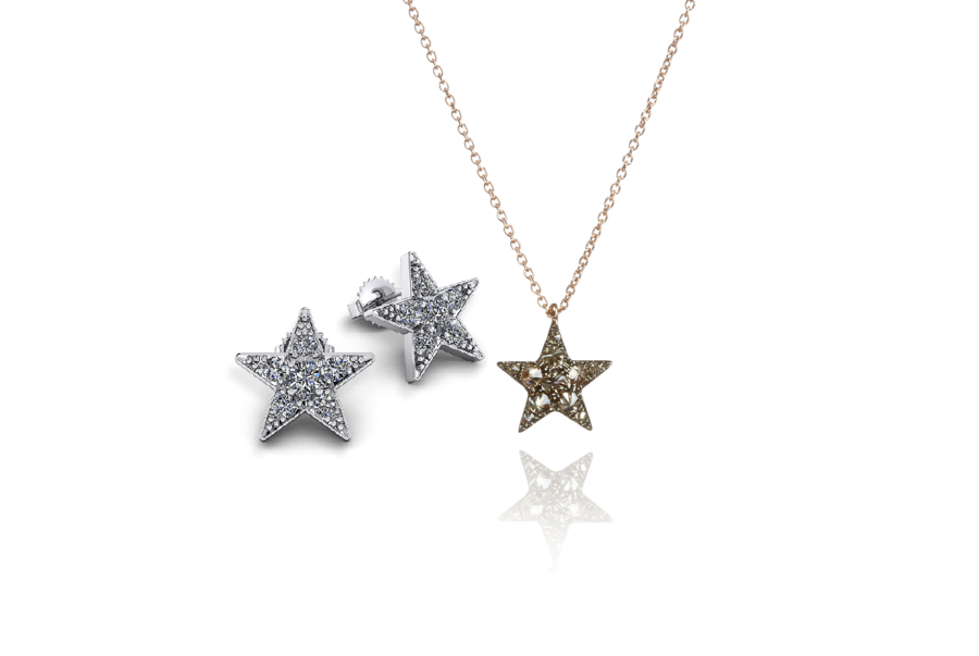 مجوهرات براقة باشكال النجوم مجموعة مميزة لأجمل الماركات العالمية