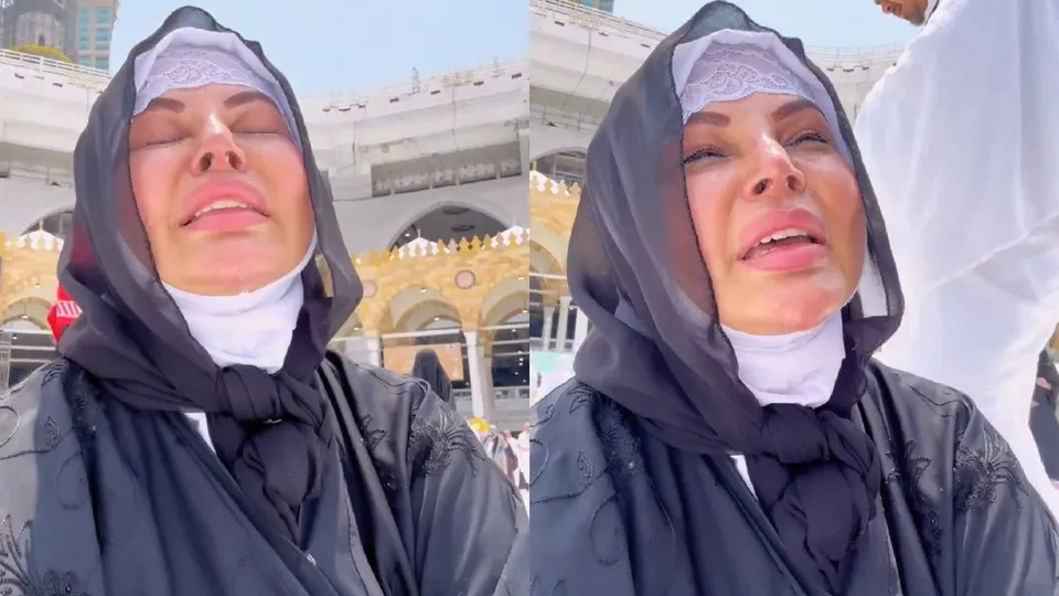 راخي ساوانت تعتنق الإسلام وتوثق زيارتها لمكة