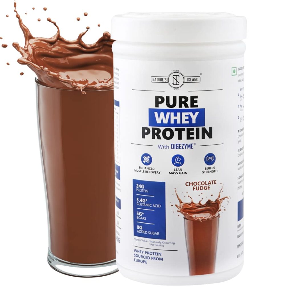 مسحوق البروتين النباتي natural island Protein