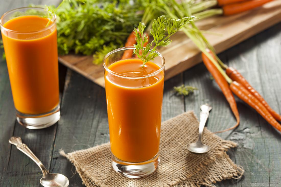 carrot juice عصير الجزر