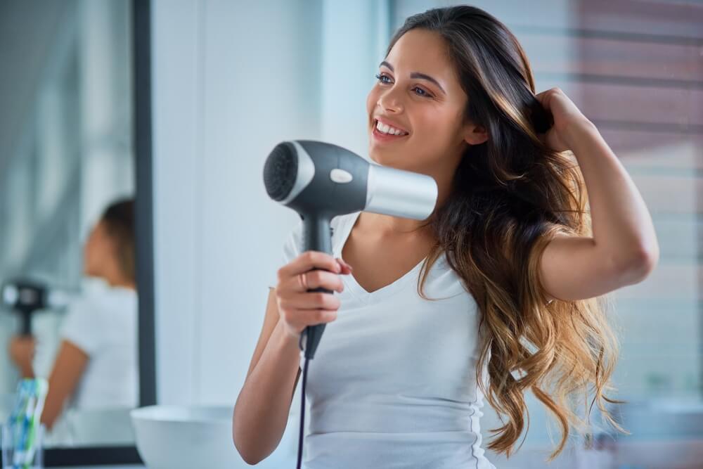 woman Hair Dryer لتصفيف الشعر