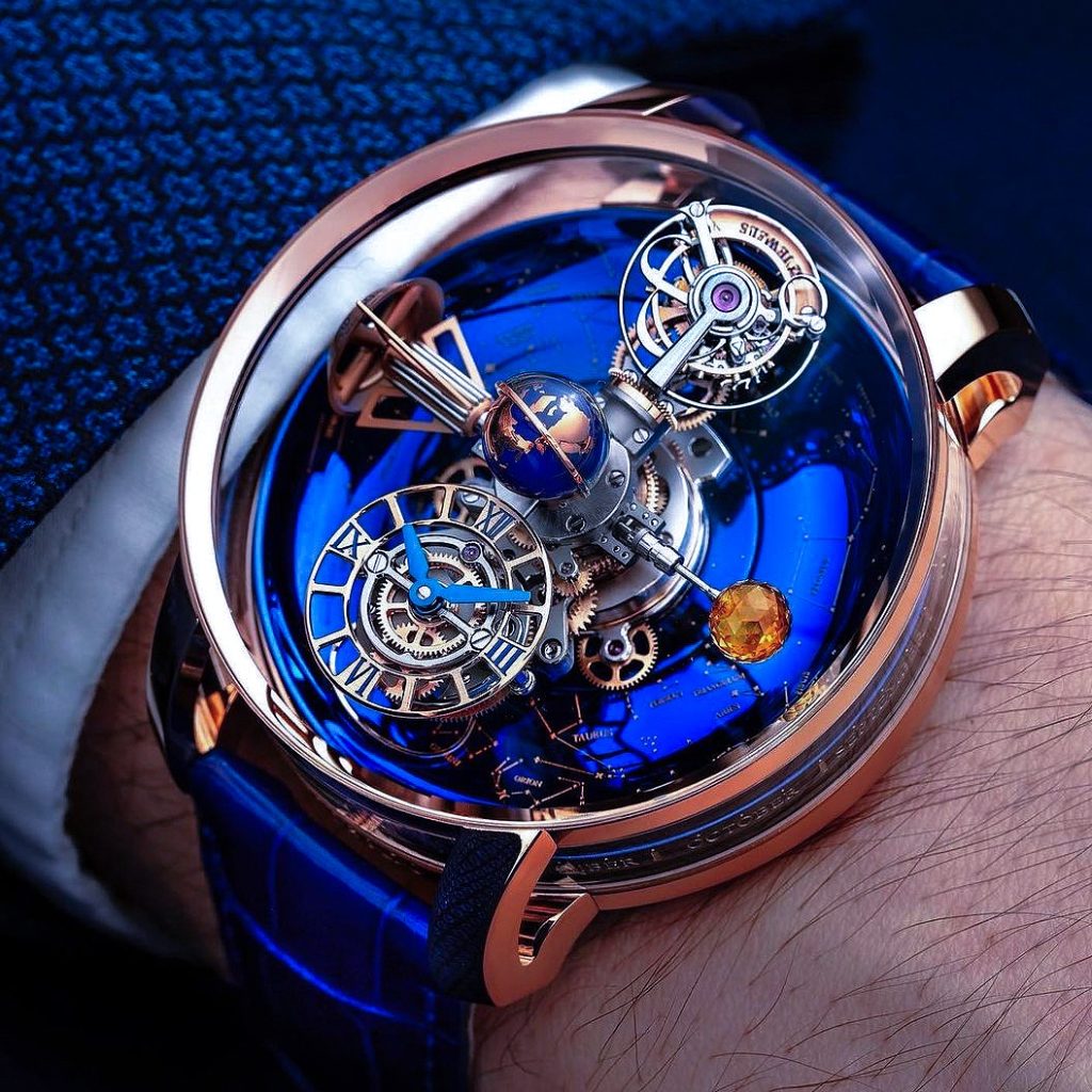 ساعة Astronomia Sky Yellow Sapphire