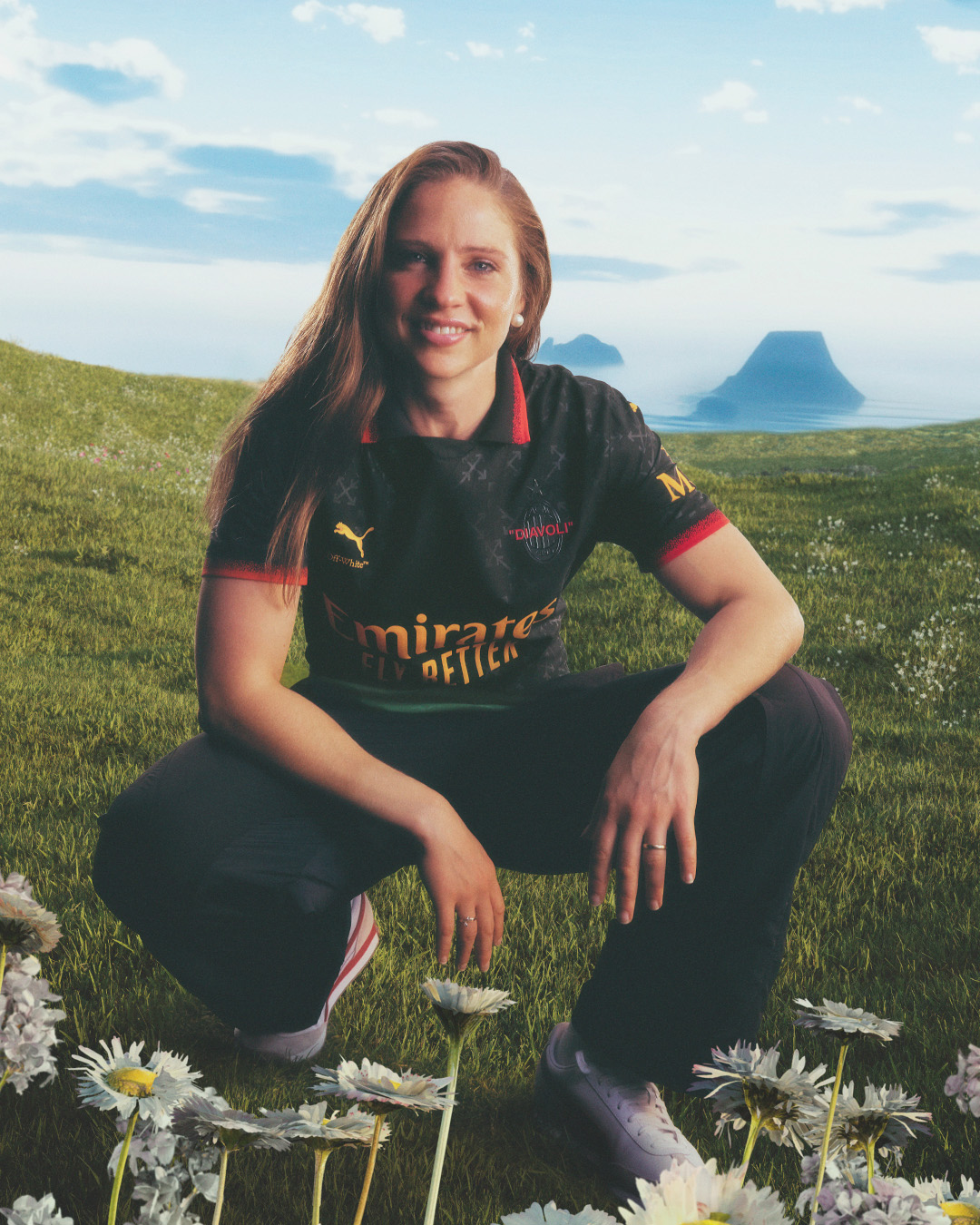 بوما وإيه سي ميلان وأوف وايت يكشفون عن أطقم بتصميمات جريئة