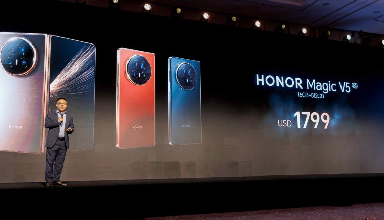 HONOR تكشف عن هاتف HONOR Magic V5 القابل للطي