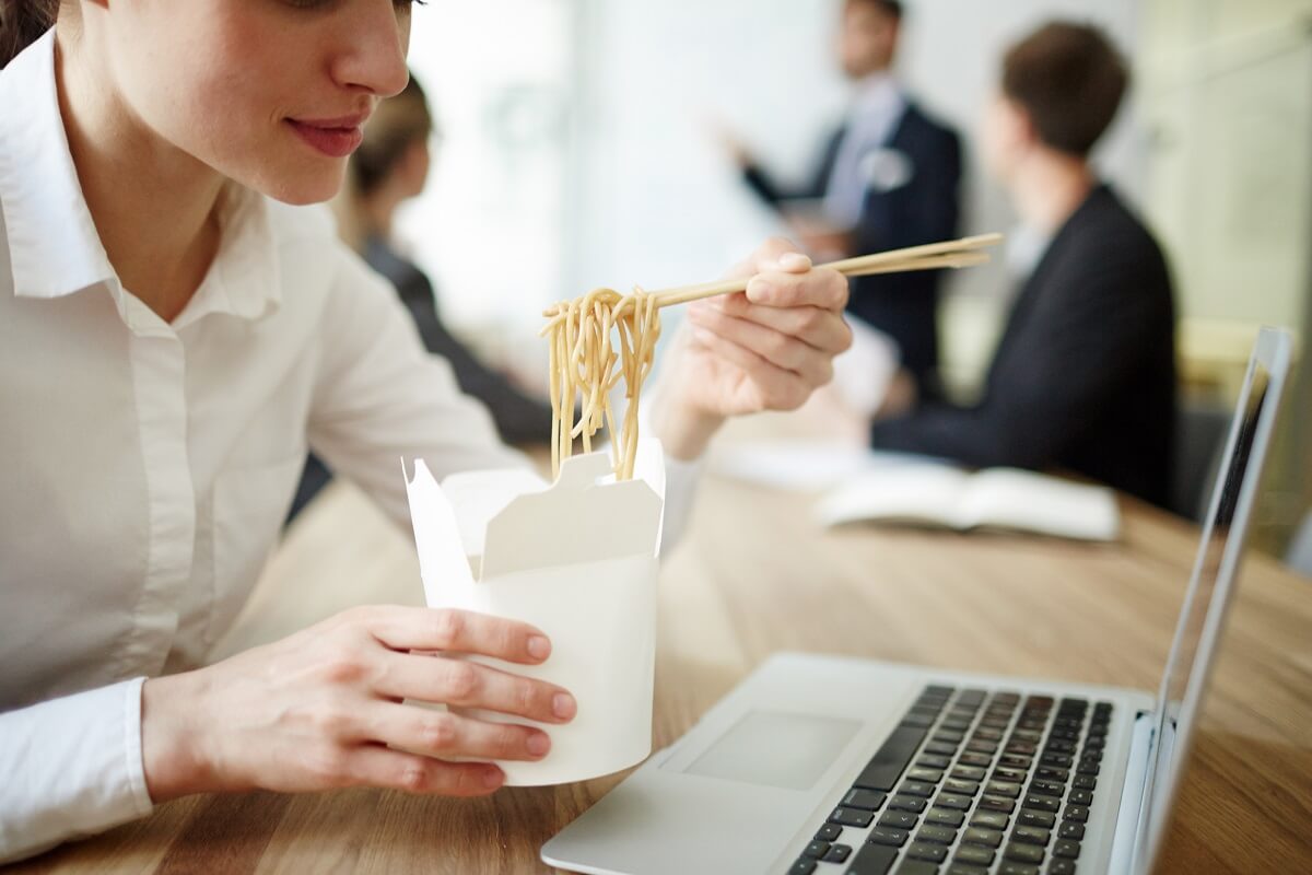 Eating in the office
