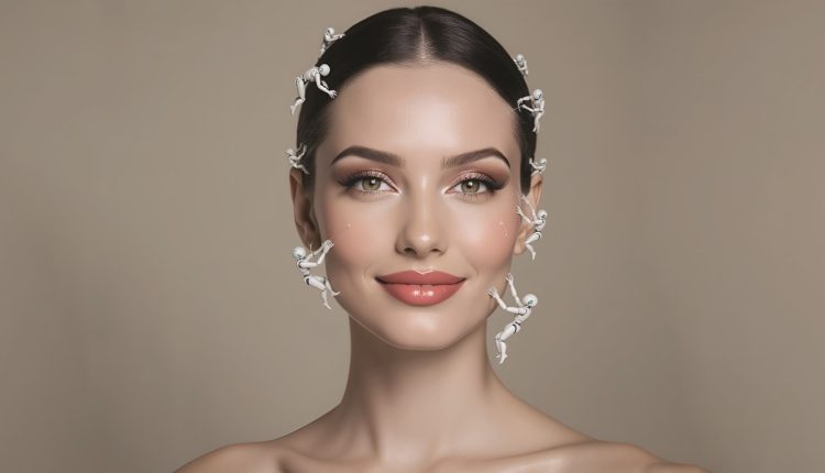 من خلال يد روبوت مجهري يبرز جمالك