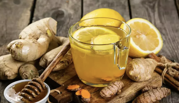 الثوم الكركم الزنجبيل