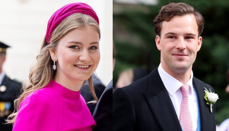 الأميرة إليزابيث والأمير جورج