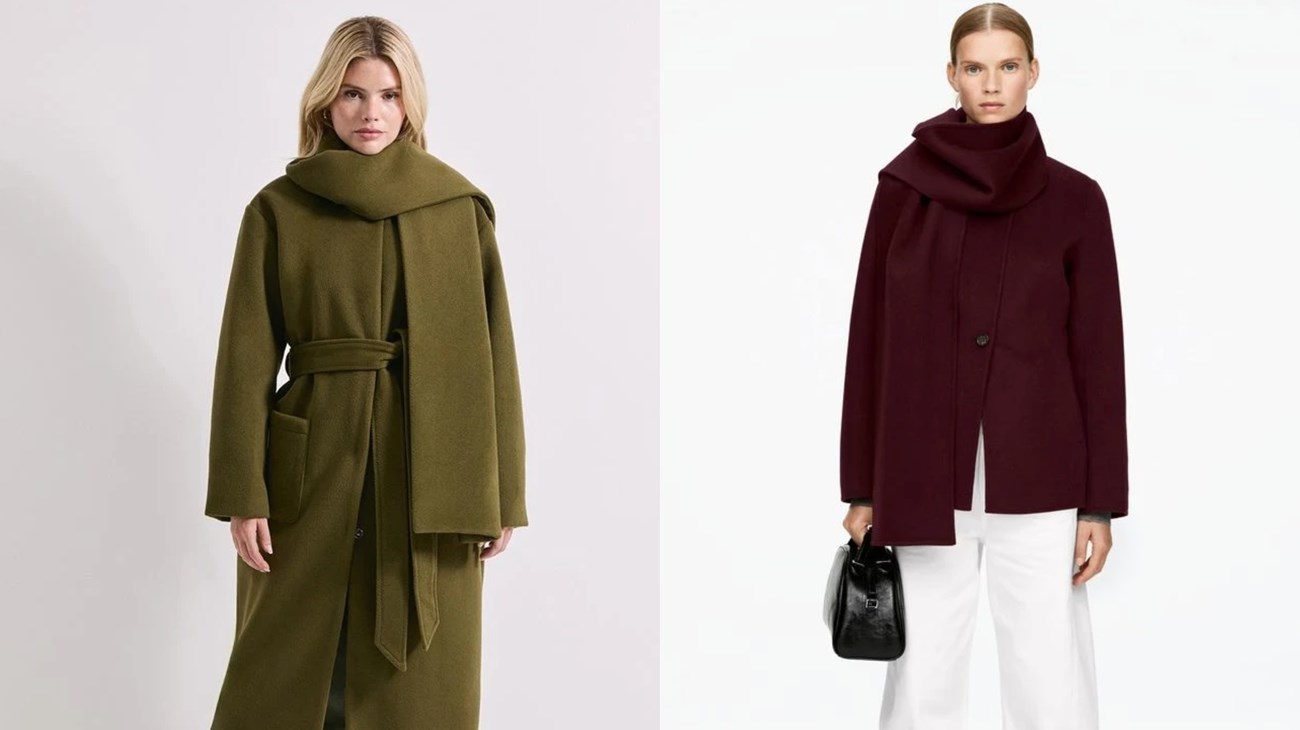 لا غنى عن معطف الوشاح الطويل في خزانتكِ هذا الشتاء