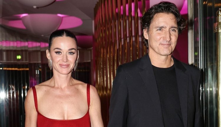 كاتي بيري وجاستن ترودو