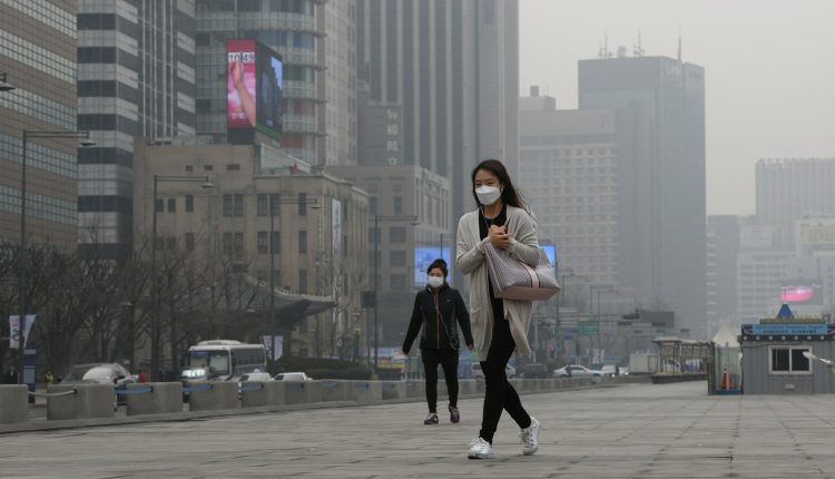 المدن ذات مؤشر جودة الهواء السيئ