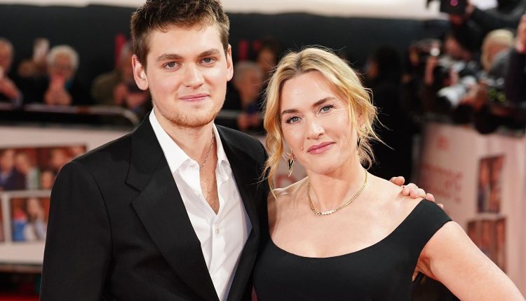 كيت وينسلت وابنها جو أندرس