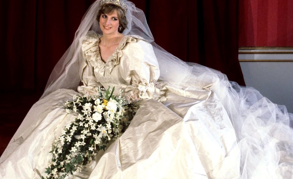 فساتين زفاف ملكية من ديانا إلى كيت ميدلتون