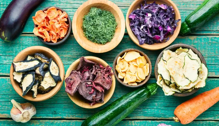 خضروات مجففة