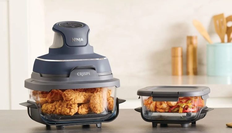 رمضان أحلى مع Ninja Crispi 4-in-1 Portable Glass Air Fryer