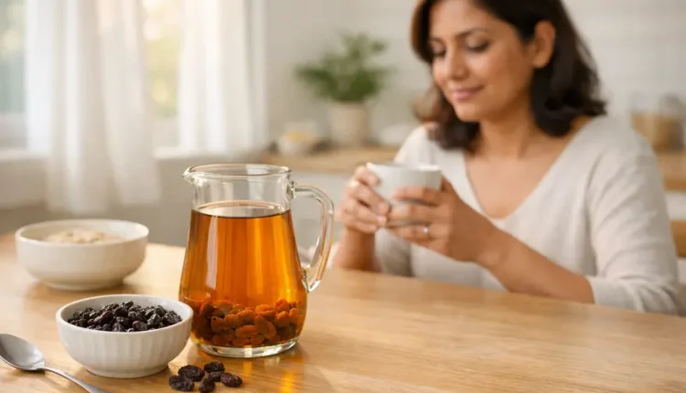 منقوع الزبيب الأسود