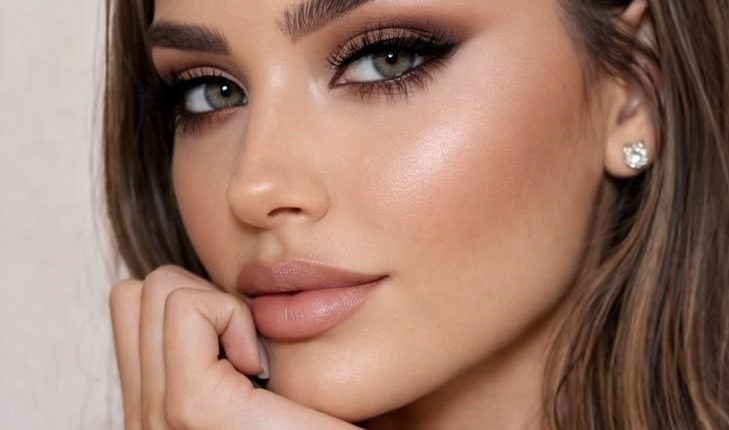 مظهر مشرق بشكل طبيعي للعروس