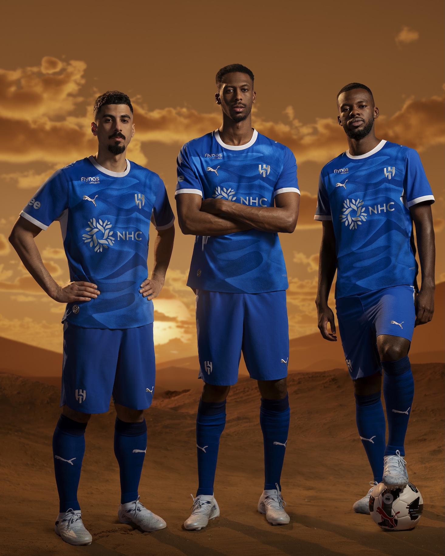 الهلال وبوما يزيحان الستار عن طقم الموسم الجديد
