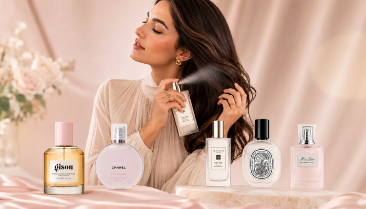 عطور الشعر تزيد الانتعاش على الشاطئ