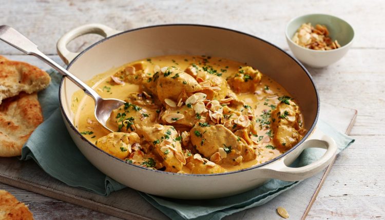 دجاج كورما الكريمي